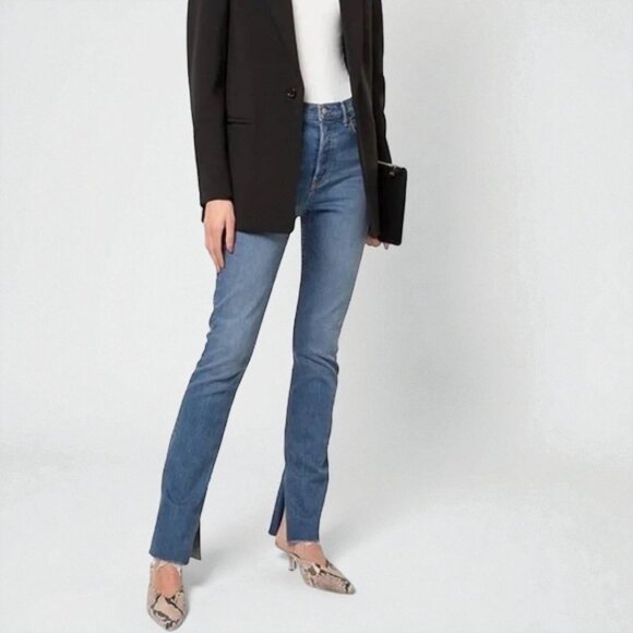 GRLFRND Beginner’s Luck Addison High Rise Jeans Size 30 - Picture 3 of 12